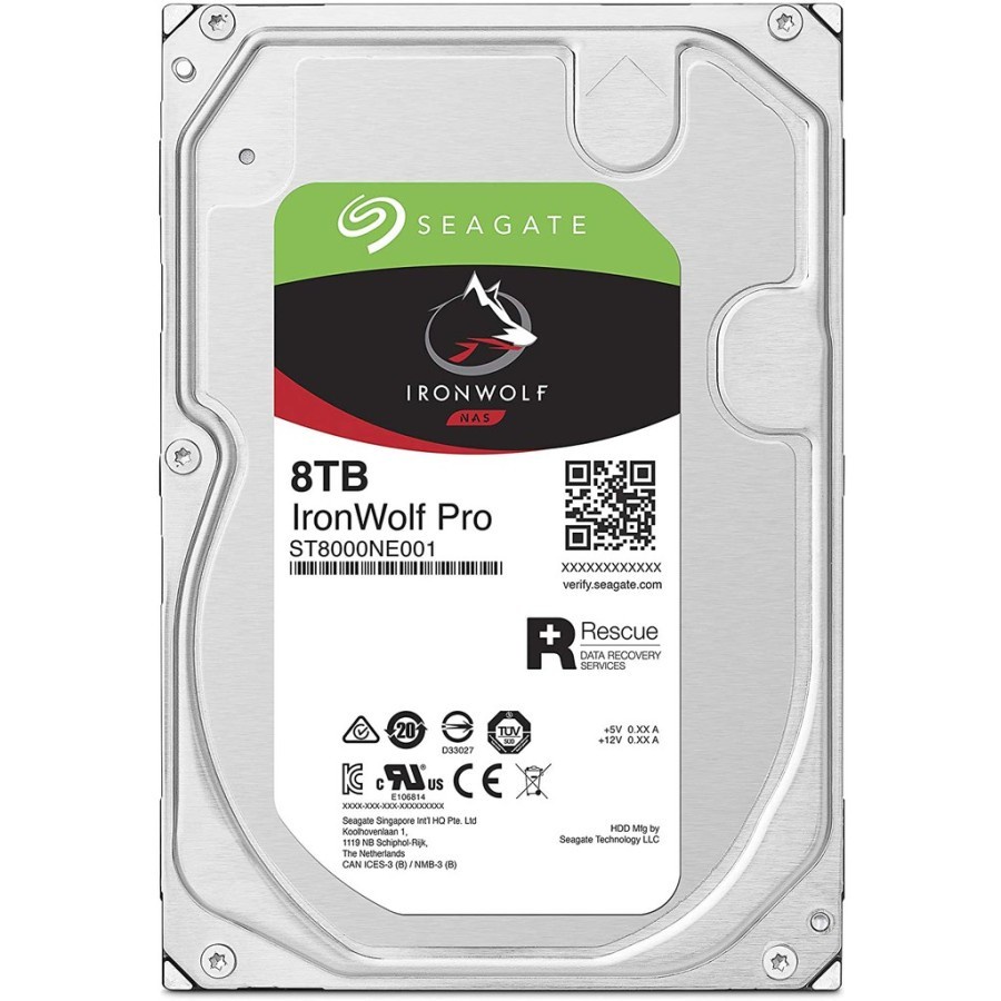 HDD Seagate Ironwolf - HDD NAS Internal SATA 3.5&quot; [8TB - ST8000VN0022