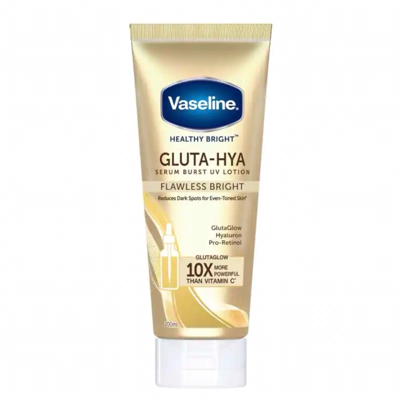 Vaseline Gluta Hya UV Lotion Flawless Bright - 200 ml