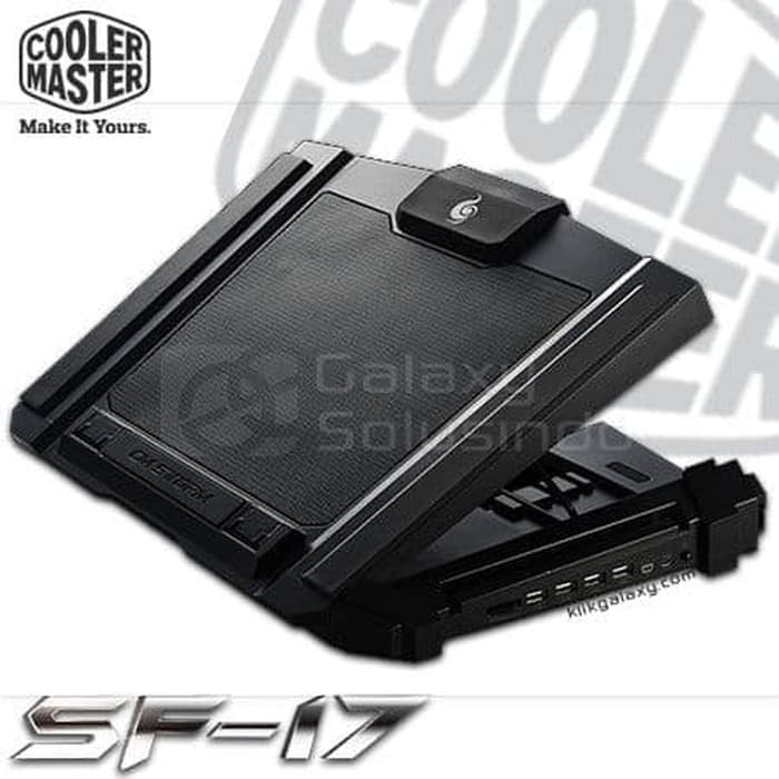 Cooler Master SF 17 Silent and Powerful Notebook Cooler