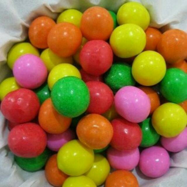 

Permen Karet Warna 100gr