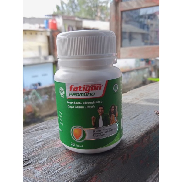 Fatigon Promuno Suplemen - Botol Isi 30 Kapsul