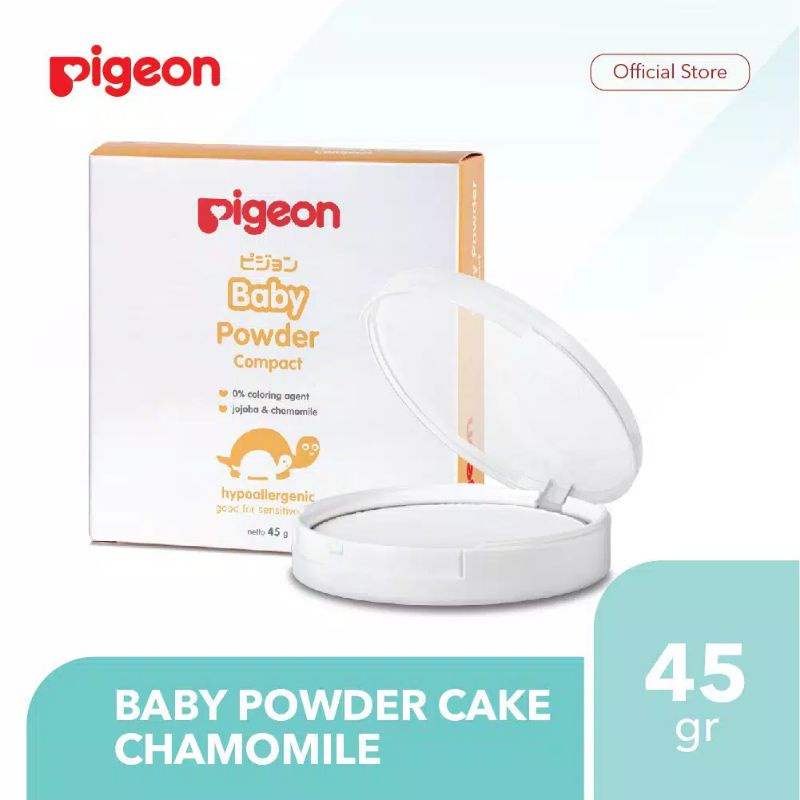 PIGEON Baby Powder Cake Chamomile 45gr