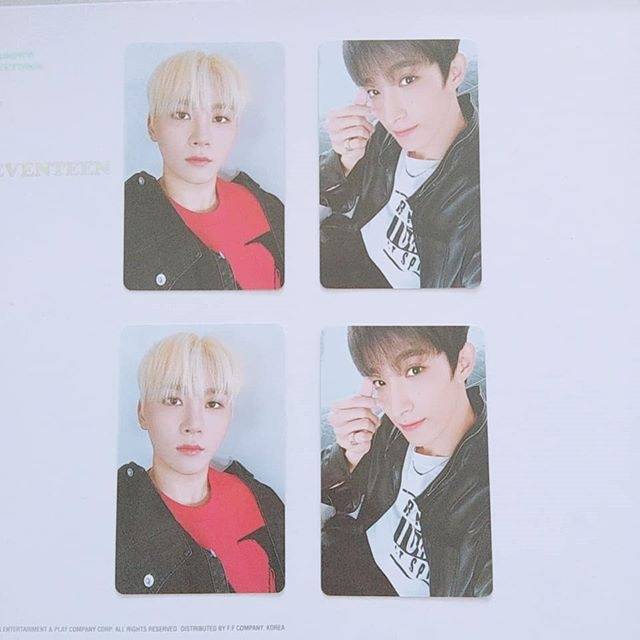 PHOTOCARD SEVENTEEN SG 2019