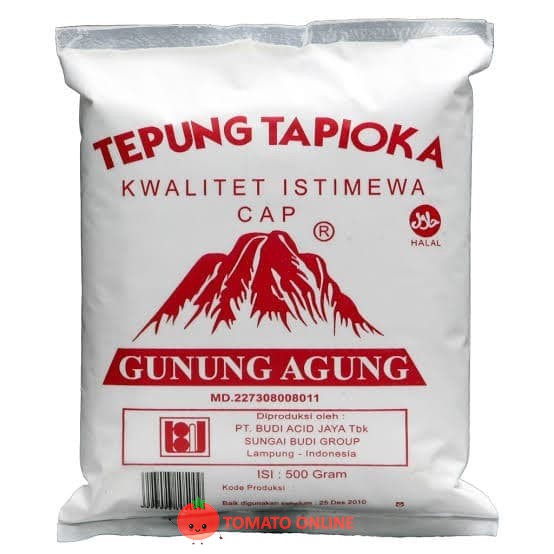 Tepung Tapioka Sagu Cap Gunung Agung 500 gram gr G / 500gr