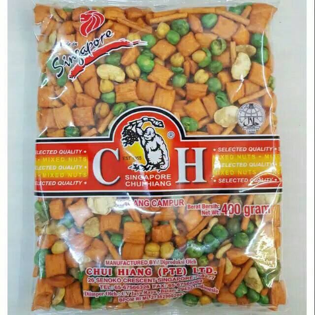 

Kacang campur chui hiang singapore 400gram