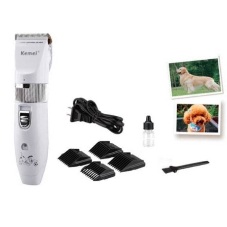 Mesin Cukur Bulu Hewan Pet Clipper KEMEI KM-107 Pet Clipper/Pencukur Bulu Kucing/Alat Cukur Bulu Kucing Pemotong Rambut Hewan Peliharaan Pet Hair Clipper