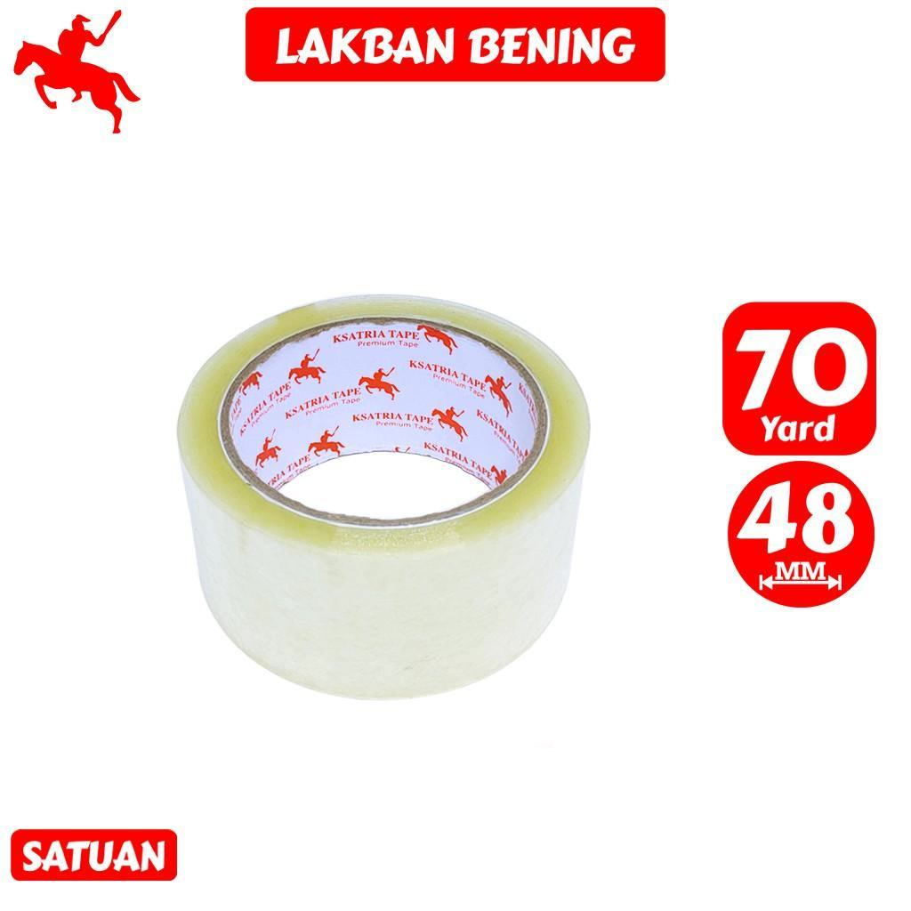 

Lakban Bening KSATRIA Tape 60 Yard