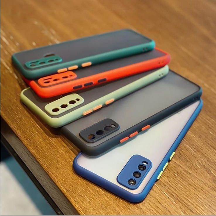 Case HP Bumper Candy Fuze Akliric Dove Softcase Casing RealMe C3 / RealMe C2 / RealMe C1 / RealMe C1