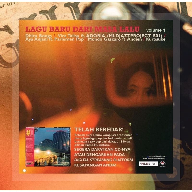 Cd Lagu Baru Dari Masa Lalu - Irama Nusantara Kompilasi
