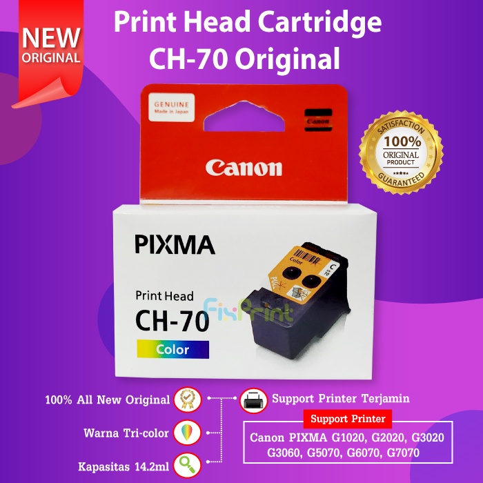 Print Head Cartridge CH70 CH-70 Color Printer Canon G5070 G6070 G7070