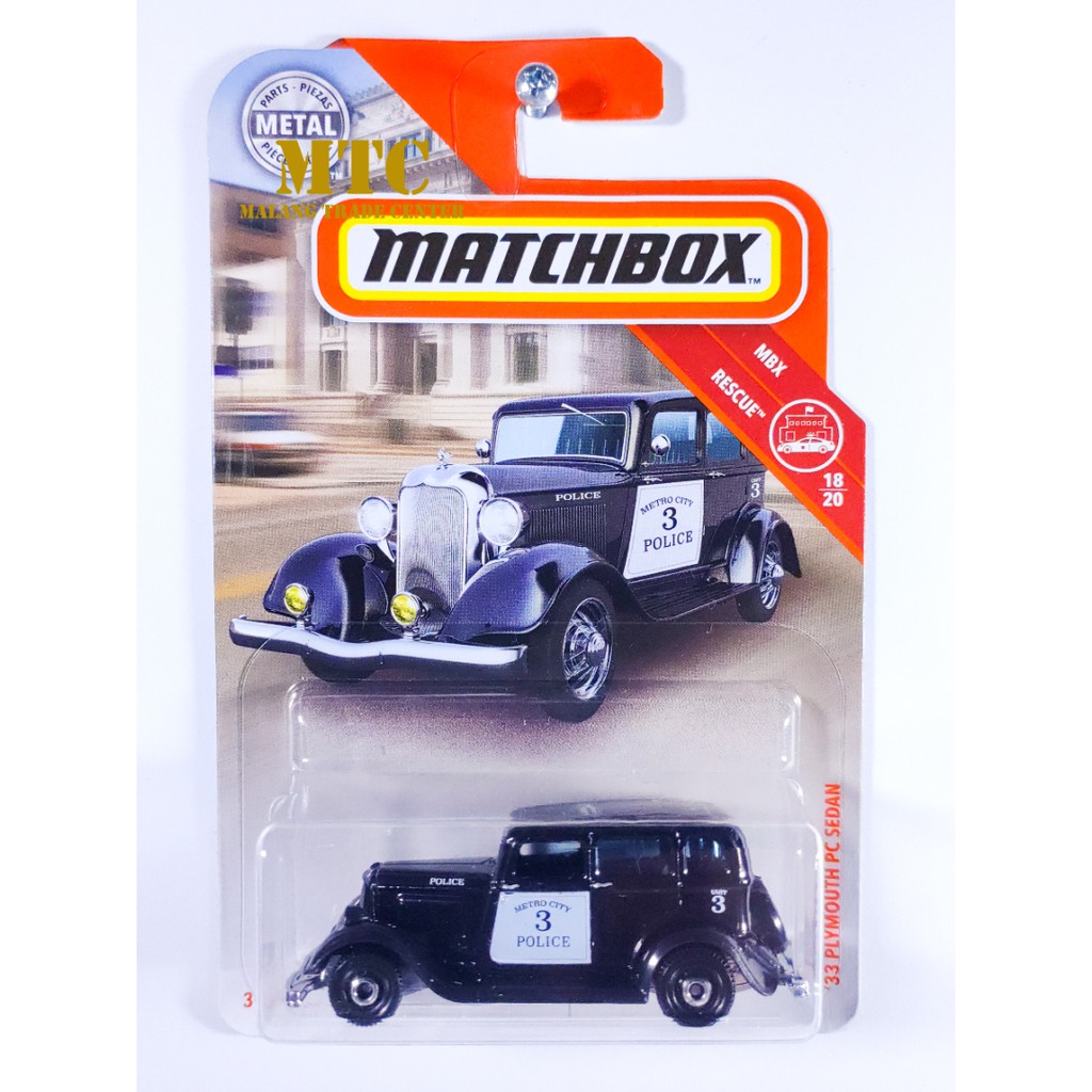 MATCHBOX 33 PLYMOUTH PC SEDAN