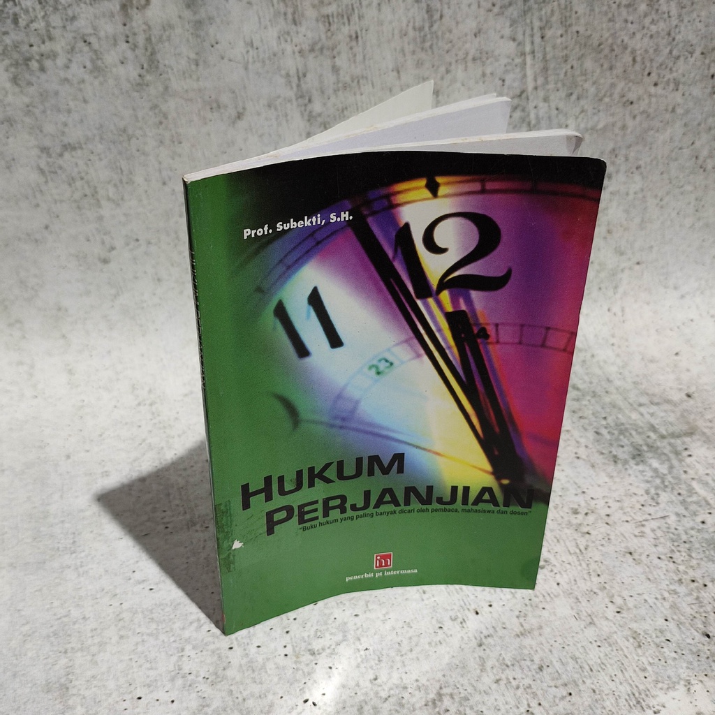 Buku Hukum Perjanjian Subekti