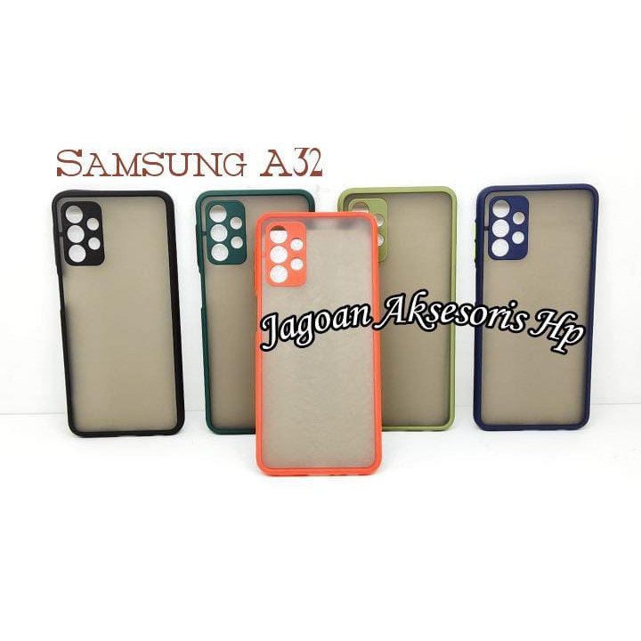 Bumper AERO CASE Samsung A32 6.5 inch Hardcase My Choice List Warna Matte