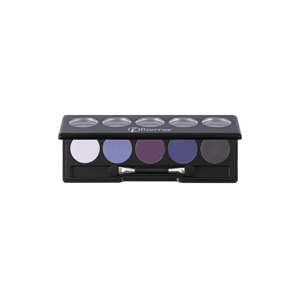 PALET MAKEUP FLORMAR COLOR PALETTE EYESHADOW-010 LILAC HARMONY