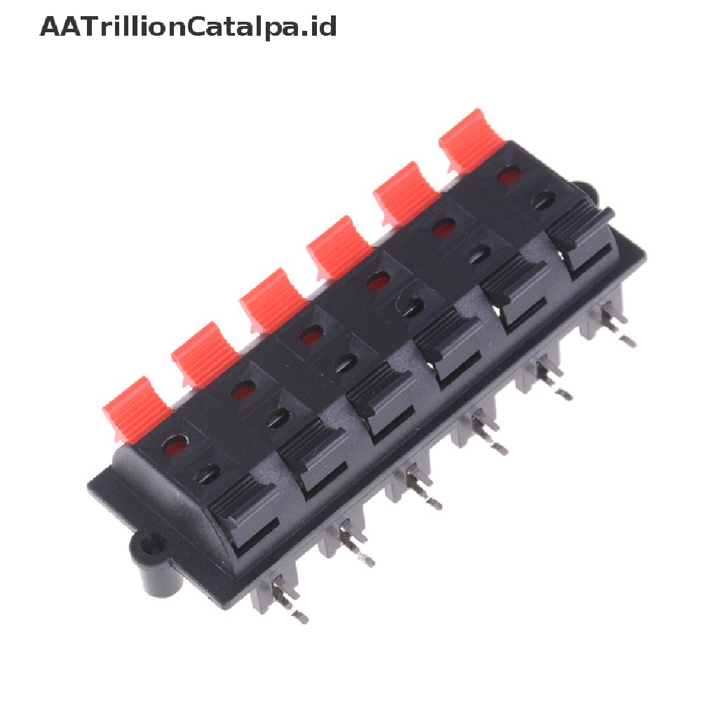 (AATrillionCatalpa) Blok Terminal Strip Konektor Speaker Stereo 12 Way 2 Baris