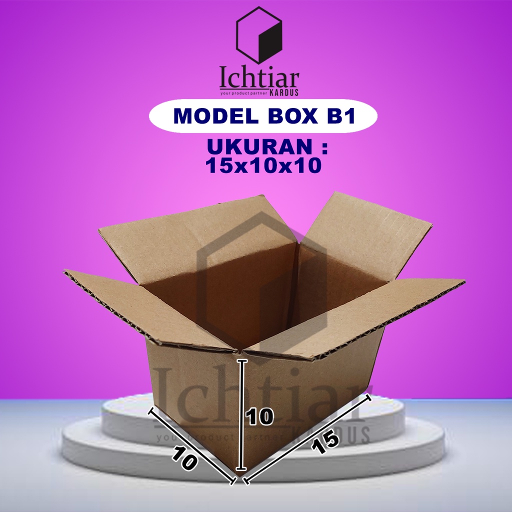 

Karton / Kardus / Box Packing Ukuran 15x10x10 Cm