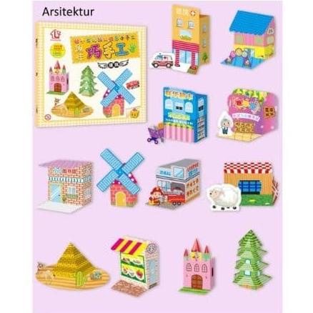 

Big Sale DIY Melipat Origami 3D Craft - Mainan Edukasi Anak - Buku Origami Big Sale