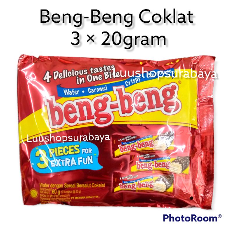 

Beng-beng Wafer Rice Crispy Chocolate 3 x 20 g