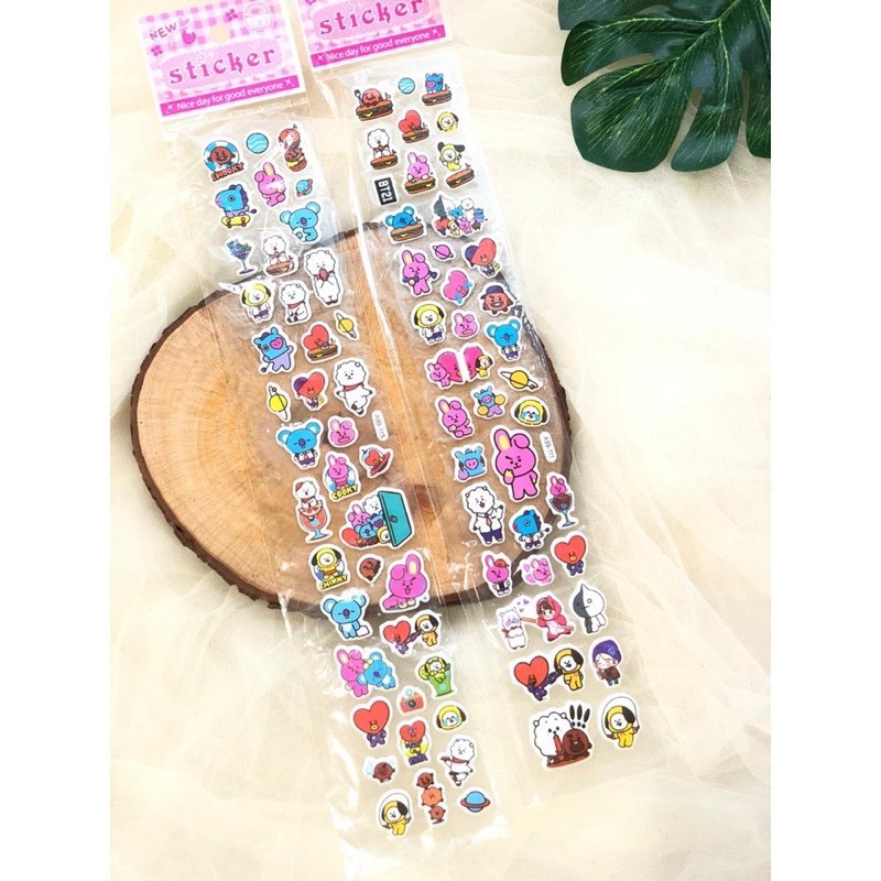 STIKER BTS ANAK TIMBUL / STIKER BTS KOREA