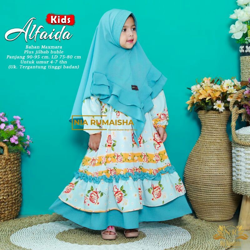 Gamis Anak Tatum Kids By Nia Rumaisha Shopee Indonesia