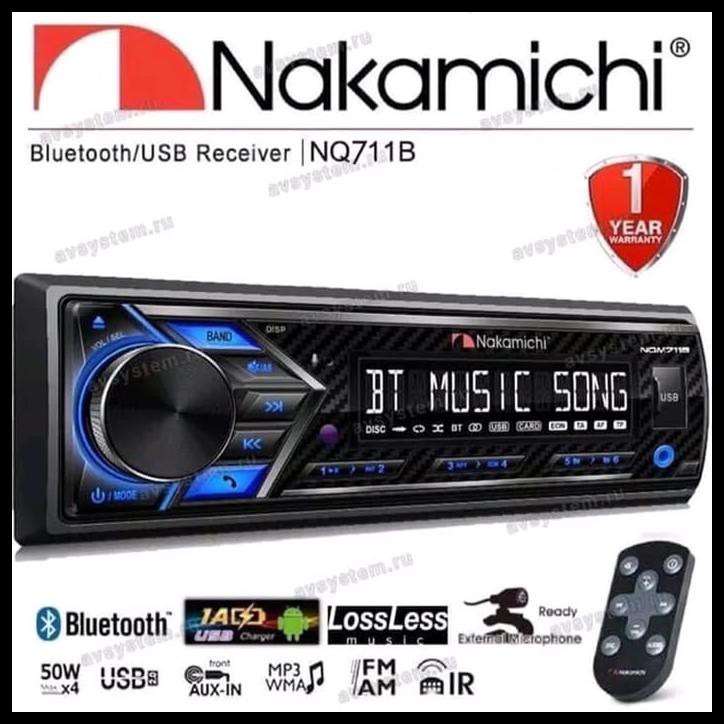 Single din DECKLESS NAKAMICHI NQ-711B