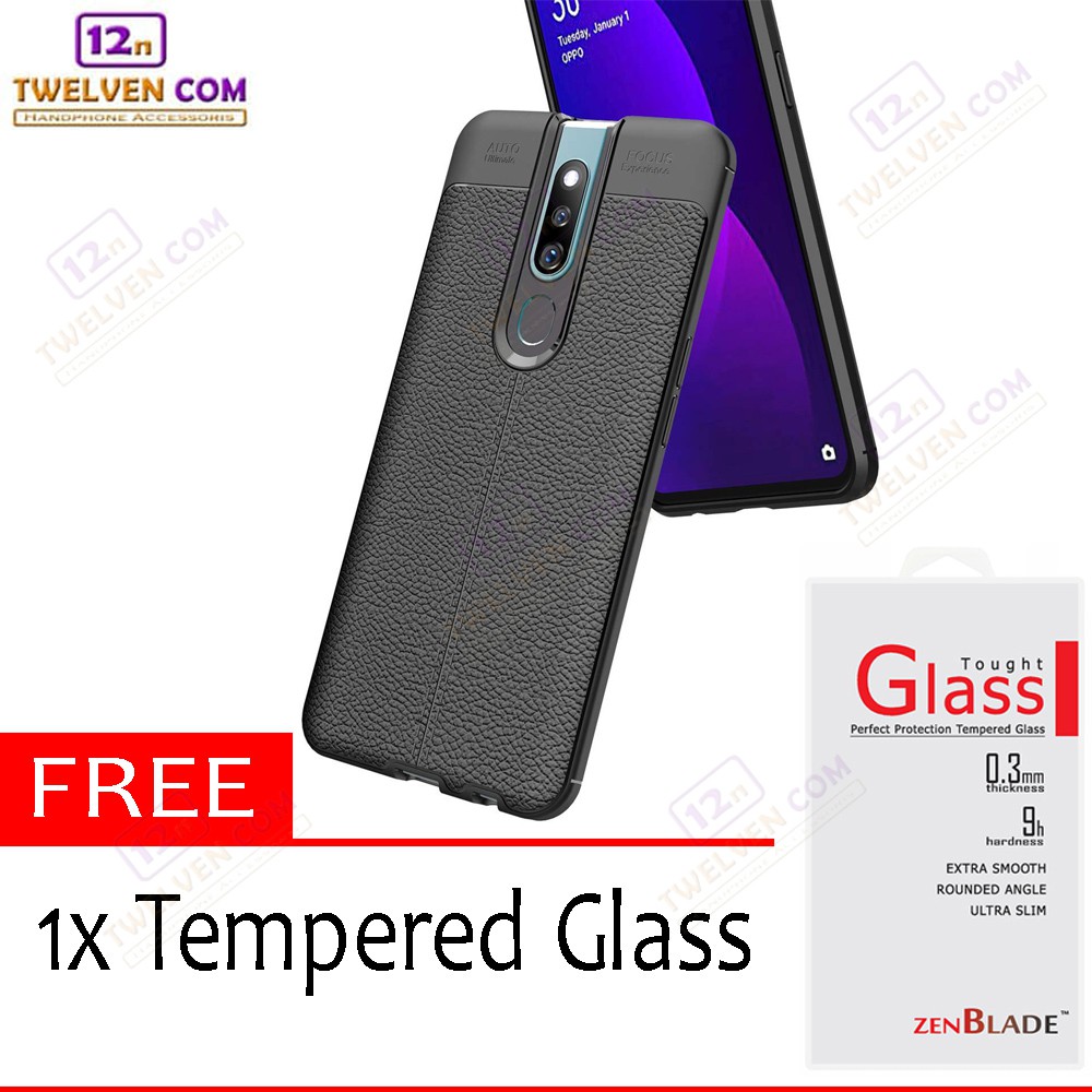 Case Auto Focus Softcase Oppo F11 Pro - Free Tempered Glass