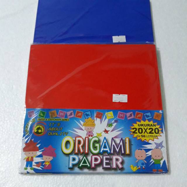 

Kertas lipat origami ASTURO 20cm x 20cm isi 50lembar