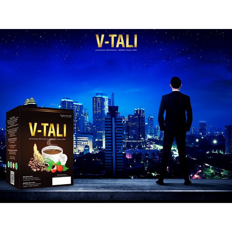

KOPI V-TALI (KOPI VITALITAS PRIA) 1BOX ISI 5 SACHET