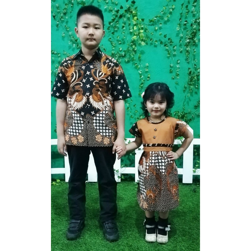 BATIK COUPLE PASANGAN SARIMBIT KELUARGA ANAK AYAH IBU JUMBO TERBARU DRESS KEBAYA RIHANNA POLA BURUNG