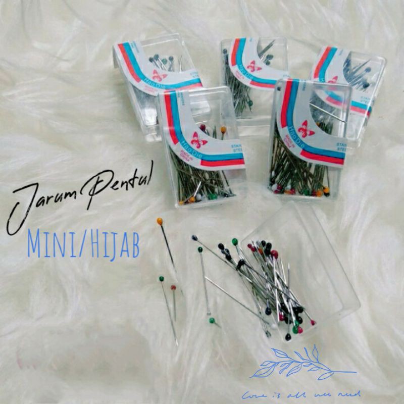 Jual Jarum Pentul Mini Jarum Pentul Kotak Kecil Jarum Hijab