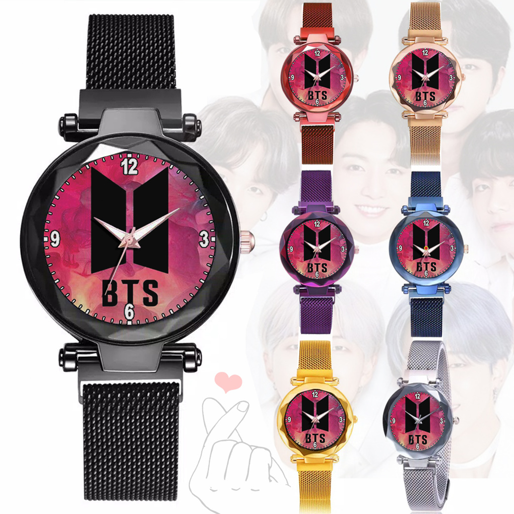 Jam Tangan Wanita Custom BTS - BTS ARMY - Bangtan Boys Exclusive 13