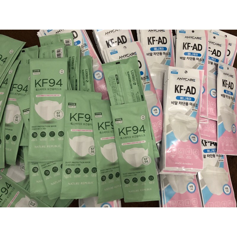 [Ready Stock] Masker KF-AD dan KF-94 (Nature Republic)