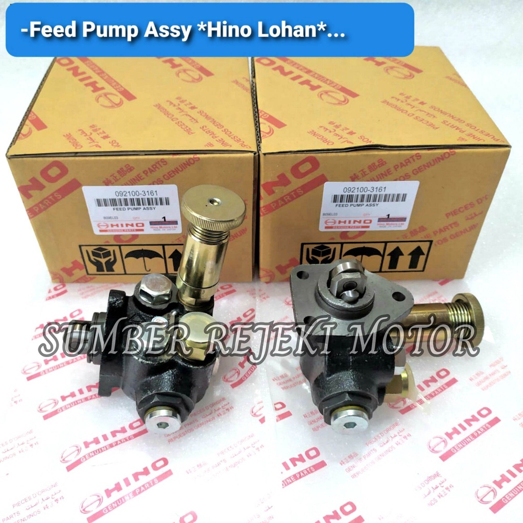 feed pump assy pompa solar hino lohan