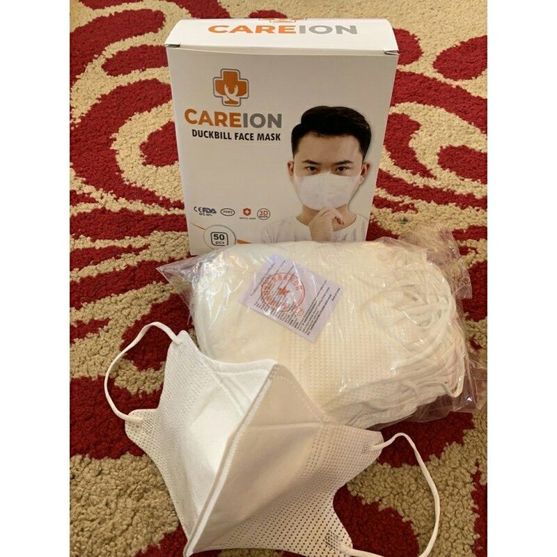 MASKER DUCKBILL ADA GARIS MIRIP SENSI KEMENKES