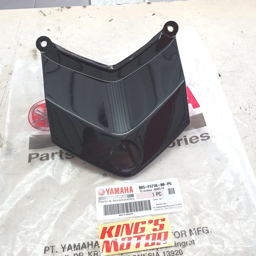 SAMBUNGAN BODY, COVER TAIL, STOP AEROX 155 HITAM (B65-P6/33) ORI YGP