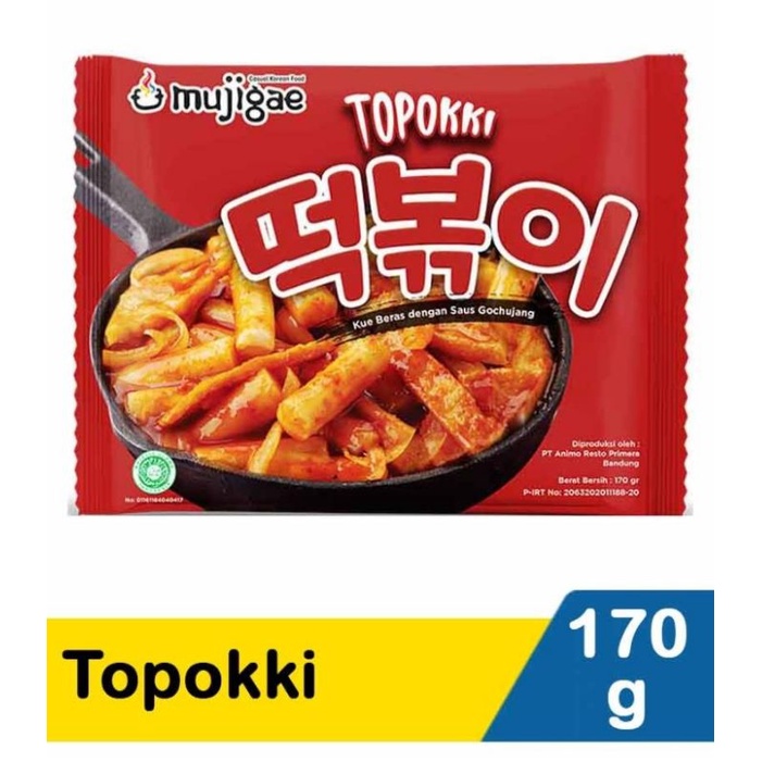 

Topokki Mujigae 170 g Viral