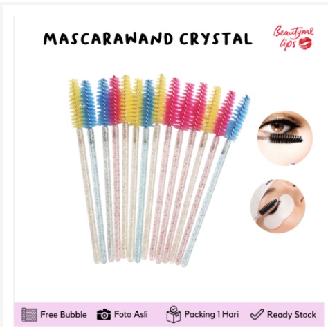 MASCARA WAND CRYTSAL / SISIR BULU MATA / SPOOLIE SISIR