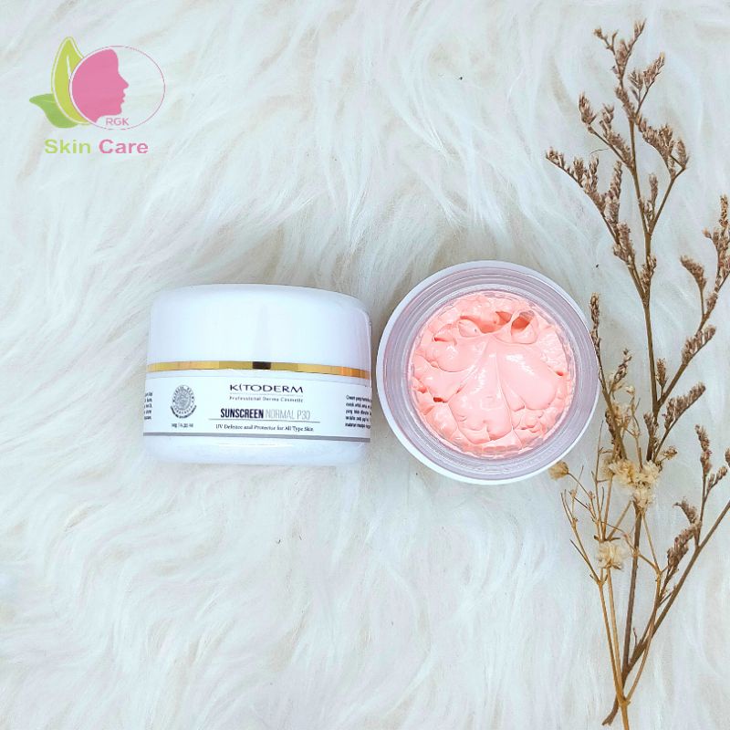 Kitoderm Sunscreen Normal P30 Cream Original / Tabir Surya Normal SPF
30 Pink