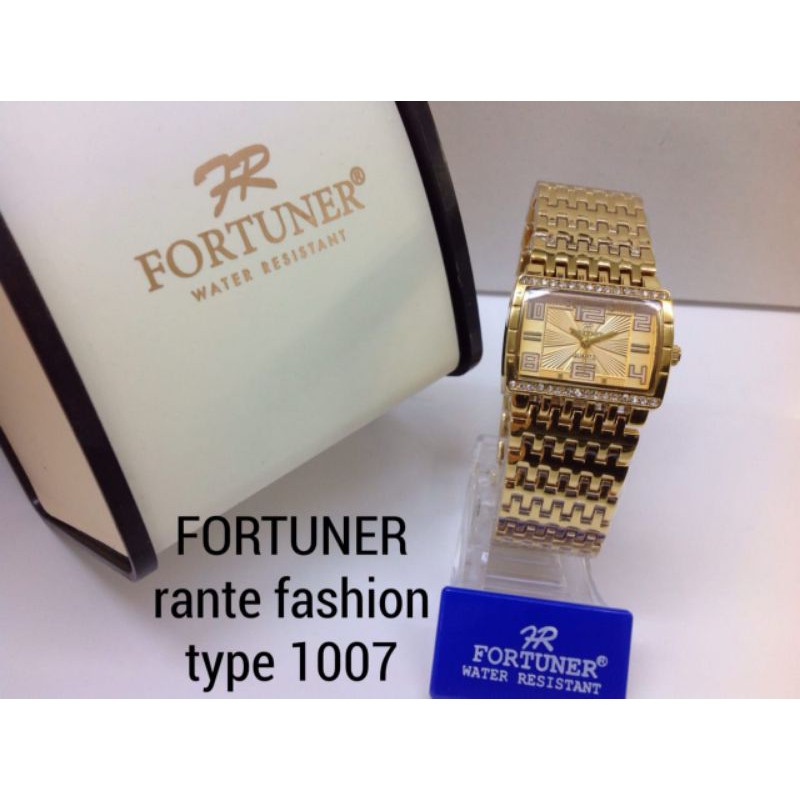 Jam Tangan Wanita Fortuner Original Rantai Tahan Air