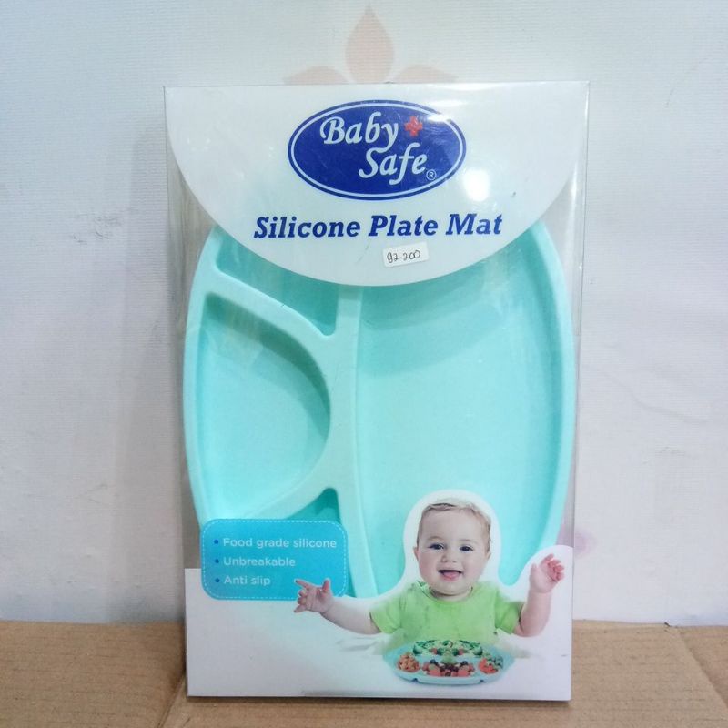 BABY SAFE SILICONE PLATE MAT FOOD GRADE SILICONE