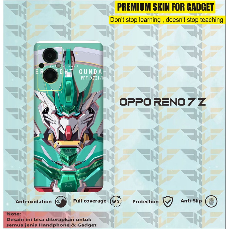GARSKIN HANDPHONE 2PCS OPPO RENO 7 Z GUNDAM