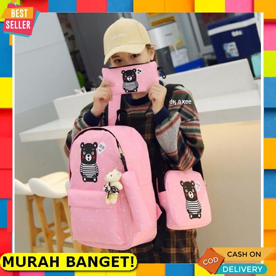 Justice Girls Camo Quilted Backpack Tas Ransel Anak Perempuan Justice Original Sd Backpack Army Tas 