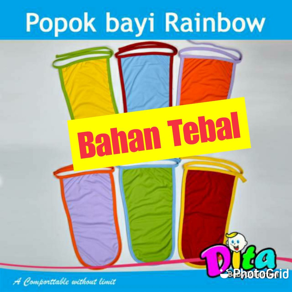Popok Rainbow , Popok Kain Bayi , Popok Tali Bayi , Popok Bayi Murah