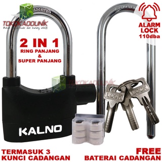 GEMBOK ALARM ANTI MALING MULTIFUNGSI