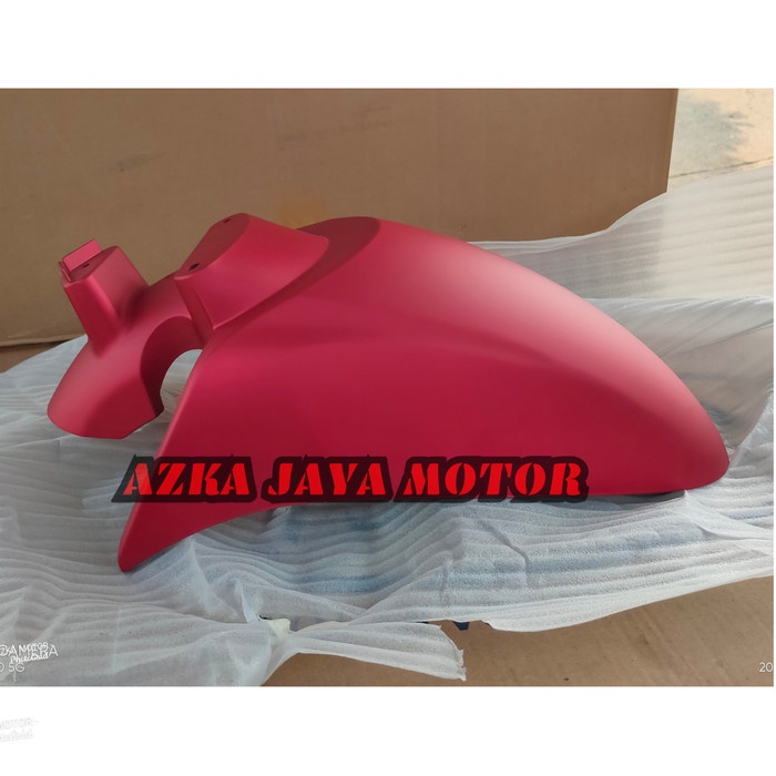 Spakbor Depan Honda Scoopy Fi Merah Doff 2018 - 2019 - RedMatte