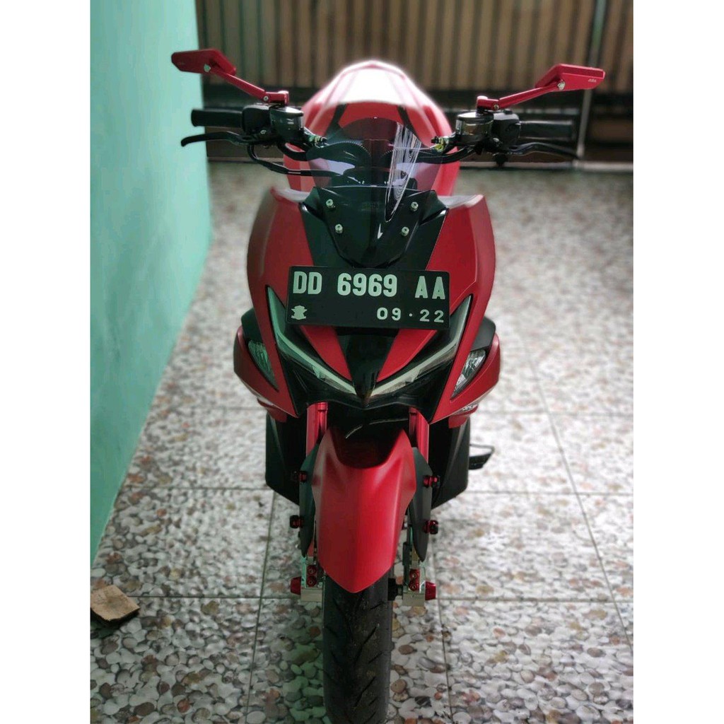 cover dudukan frame custom spidometer Yamaha aerox  155 