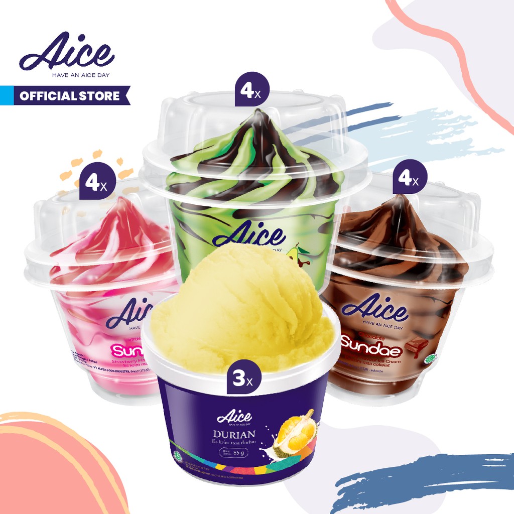 Jual Paket Aice Cup Series Isi 15pcs | Shopee Indonesia