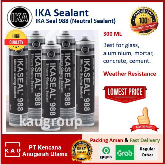 

IKASEAL 988 - IKA SEALANT LEM KACA - LEM SILICONE