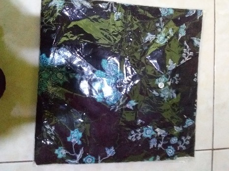 Batik Couple Keluarga Seragaman Sarimbit Batik Keluarga Motif Cibulan Biru