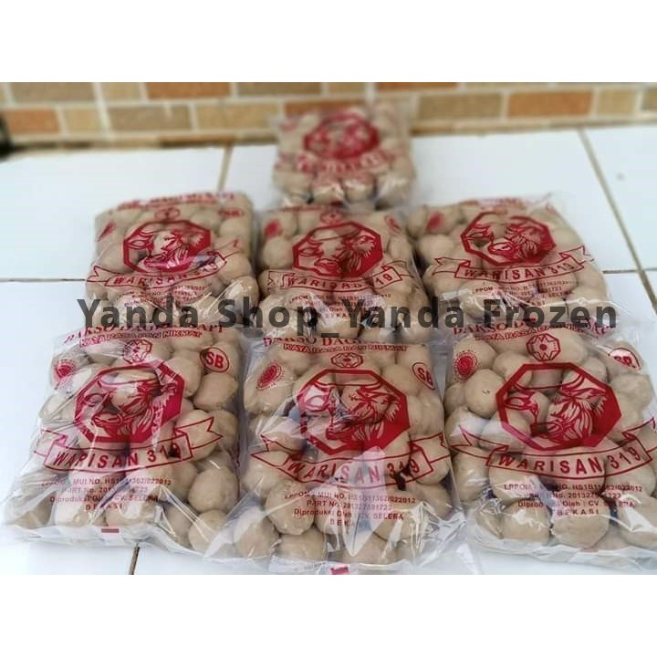 

Bakso Daging Sapi Warisan 319 Isi 50pcs